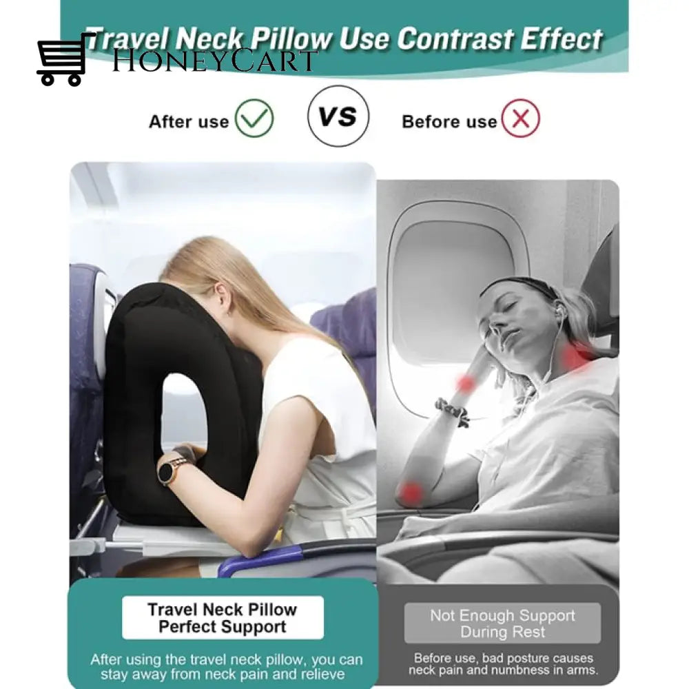 Leosporr Inflatable Travel Pillow