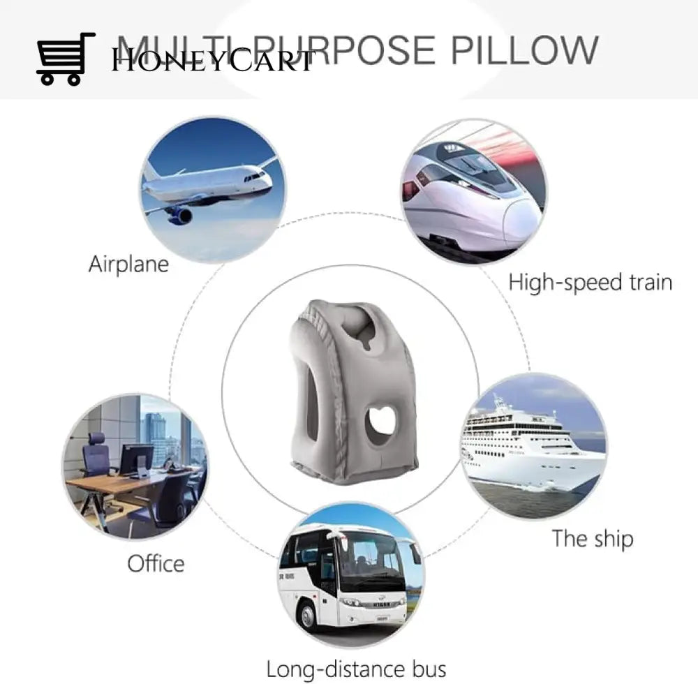 Leosporr Inflatable Travel Pillow