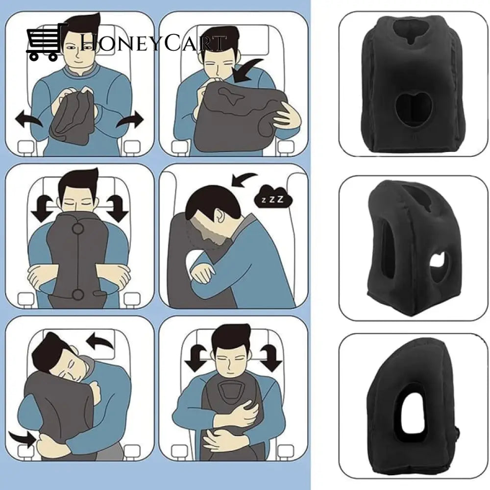 Leosporr Inflatable Travel Pillow