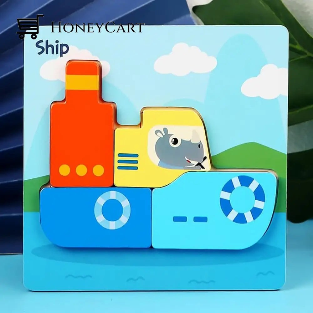 Life Wooden Puzzles For Toddlers Ship