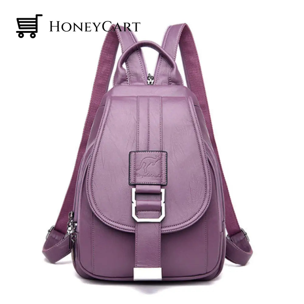 Little Cozy Backpack Purple