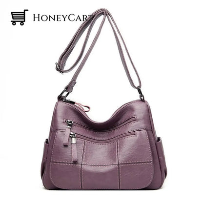 Little Cozy Shop Cross Body Bag Purple