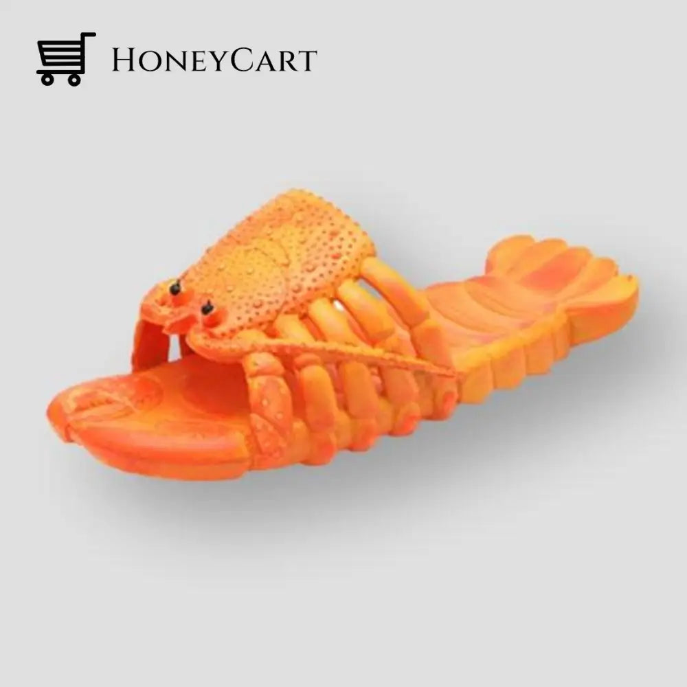 Lobster Beach Sandals Orange / 5 Us Wjj-719