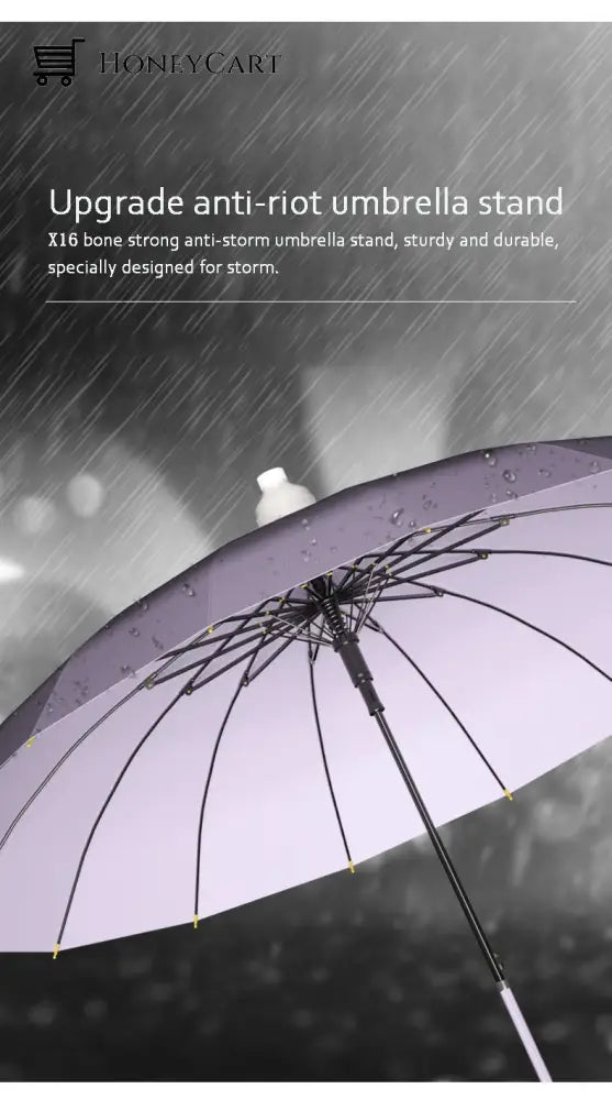 Long Handle Automatic Umbrella Parasols & Rain Umbrellas
