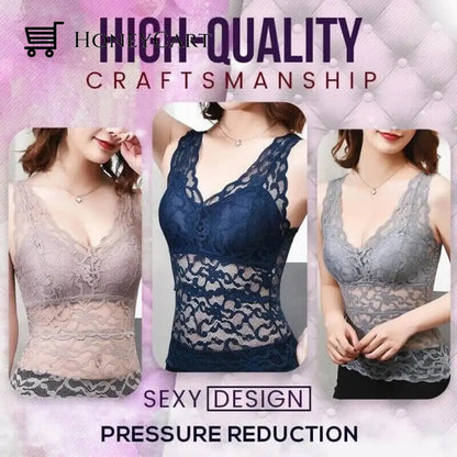 Long Lace Beauty Back Undershirt (Buy More Save More) Underwear