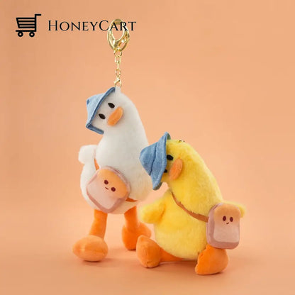 Lovely Crooked Duck Doll Keychain Keychains