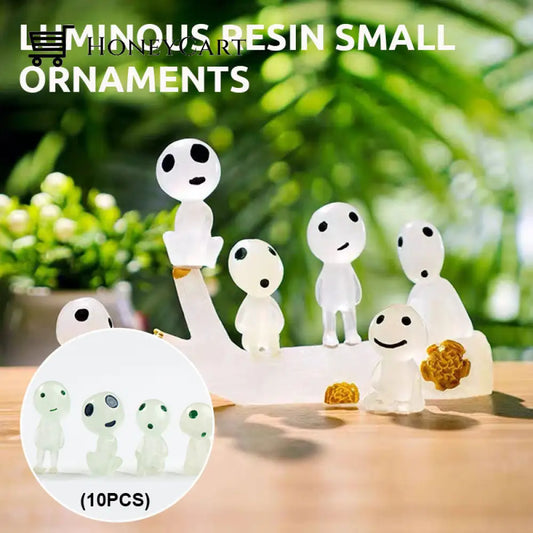 Luminous Resin Small Ornaments(10Pcs) Kids & Gift Toys