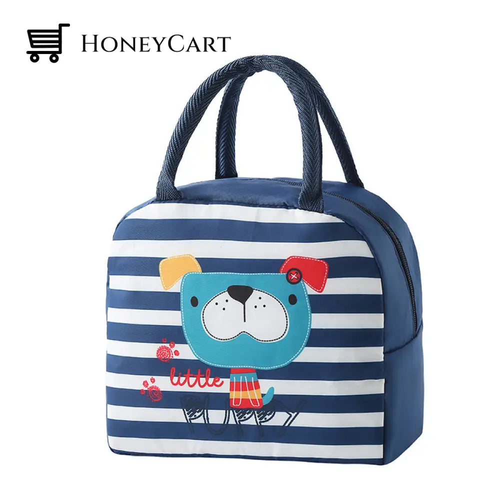 Lunch Box Insulation Japanese Cartoon Bento Tote Bag Kids Cj