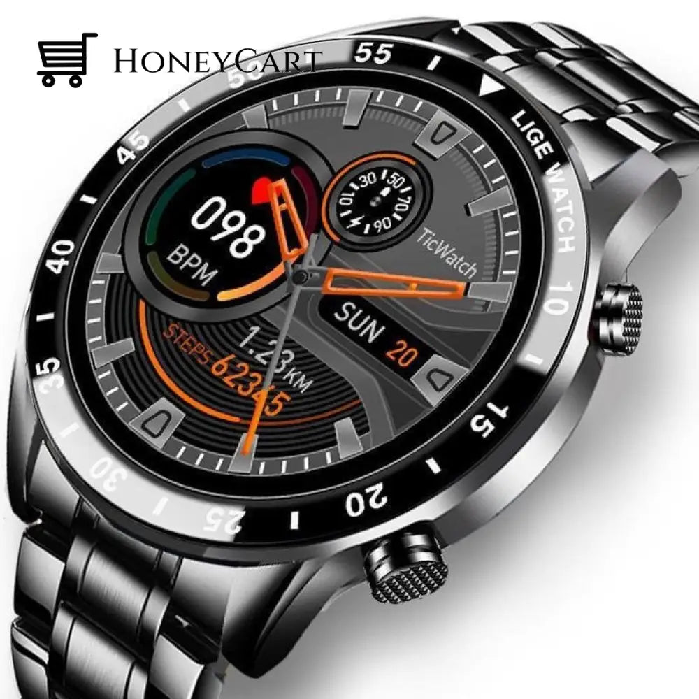 Luxury Mens/Womens Watch Bluetooth Call Ip67 Waterproof