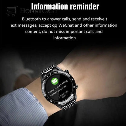 Luxury Mens/Womens Watch Bluetooth Call Ip67 Waterproof