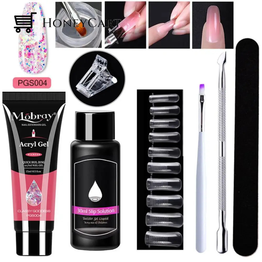 Luxury Polygel Nail Kit Pgs004