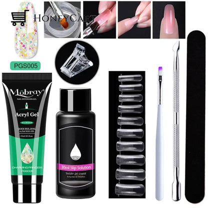 Luxury Polygel Nail Kit Pgs005