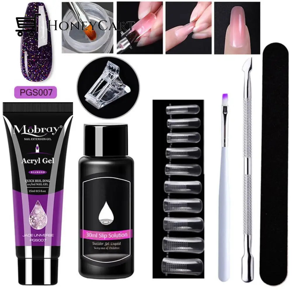 Luxury Polygel Nail Kit Pgs007