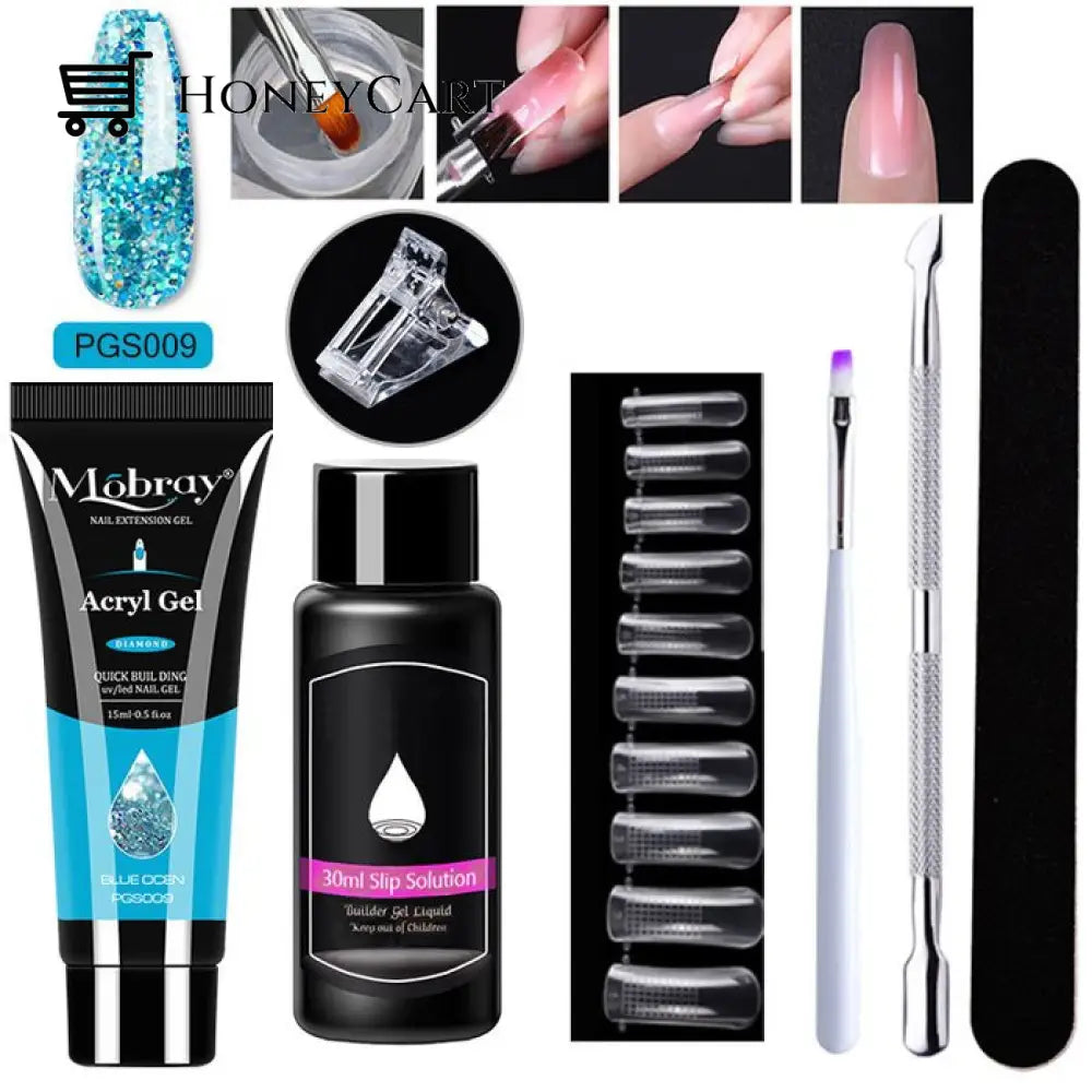 Luxury Polygel Nail Kit Pgs009