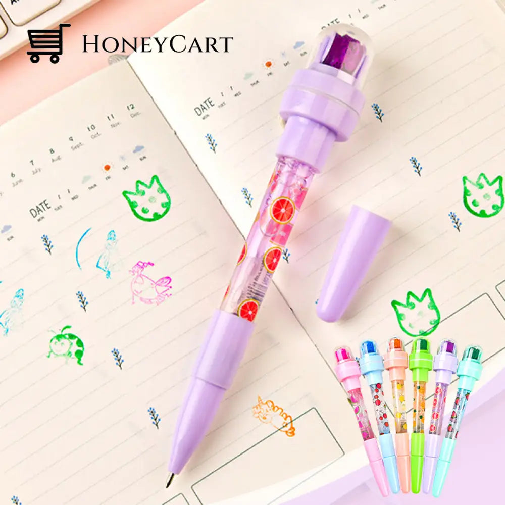 Magic Blowing Ballpoint Pen For Kids