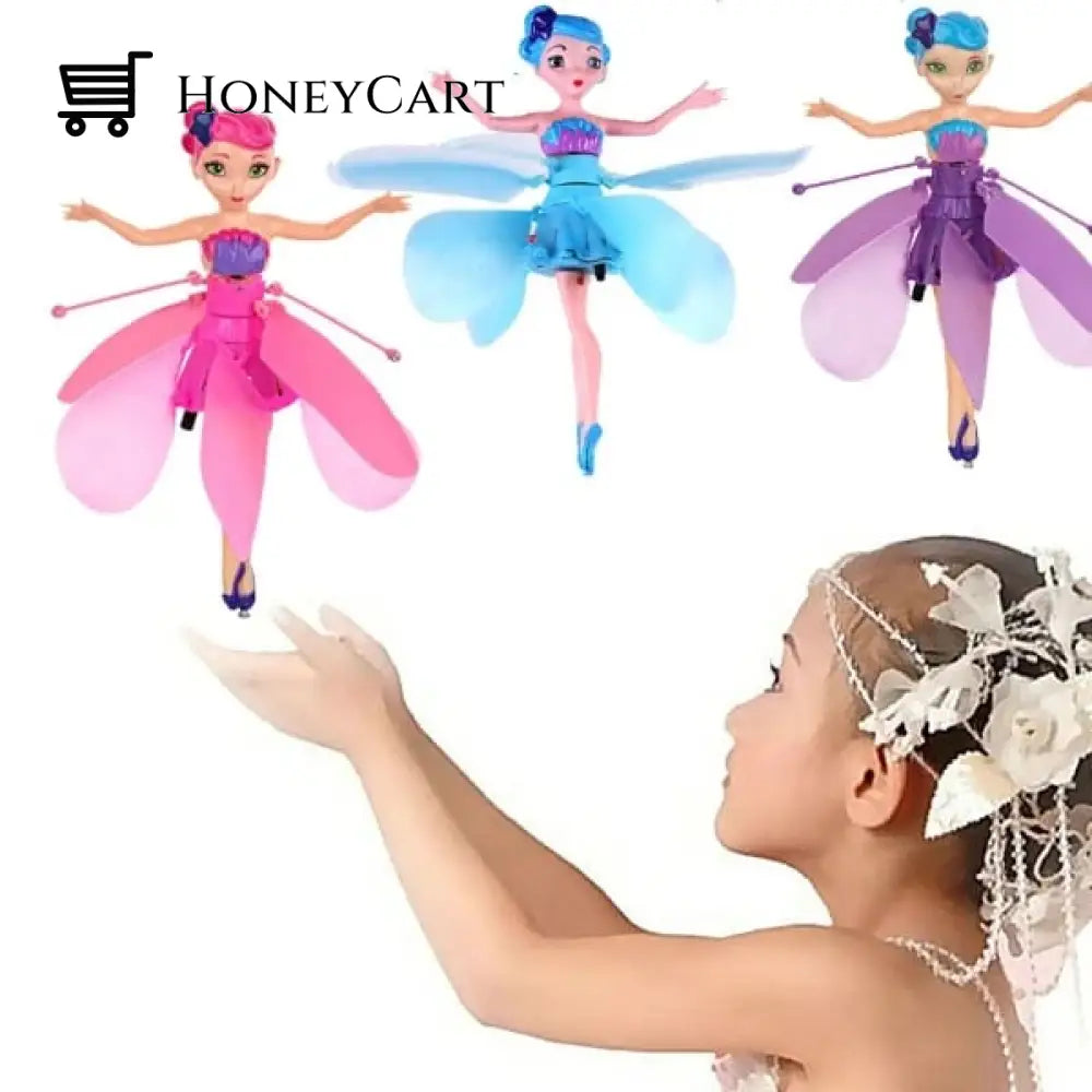 Magic Flying Fairy Princess Dollbuy 3 Get 6 Blue+Pinkget 1 Free(Purple)