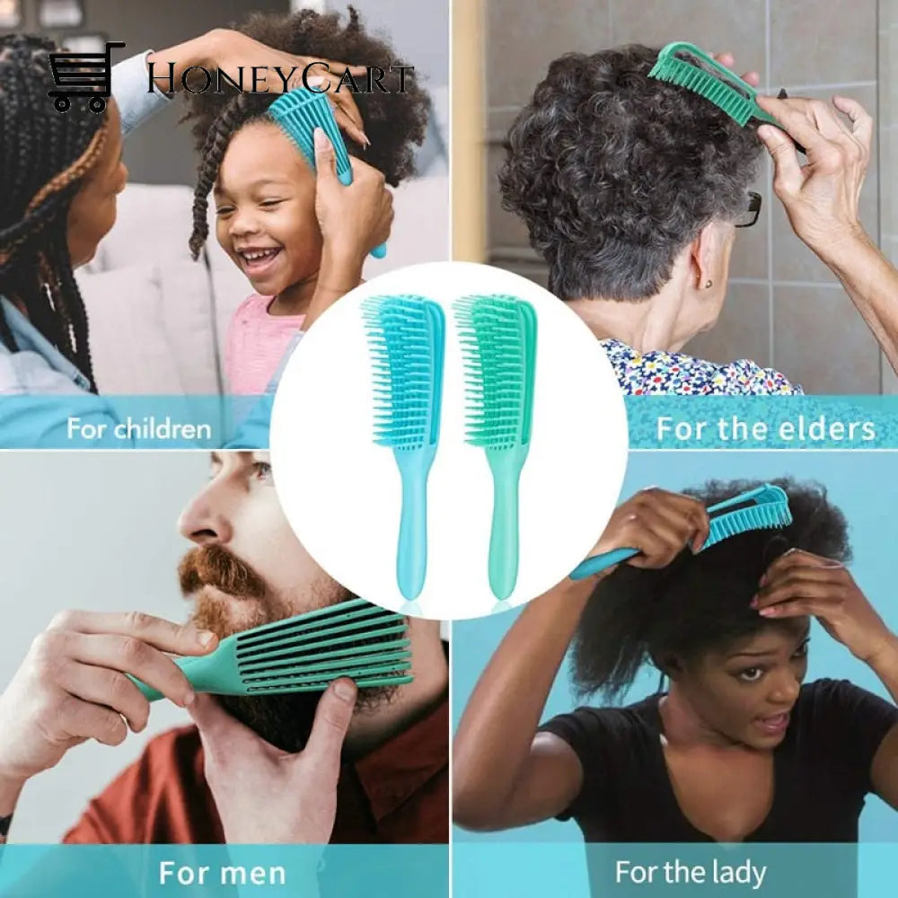 Magic Massaging Wet Hair Comb Combs & Brushes