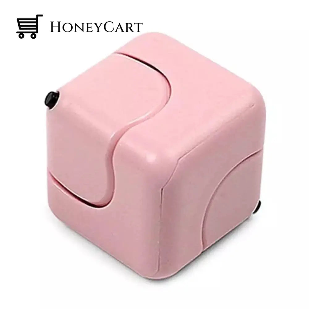 Magic Mini Cube Infinity Fidget Toy Pink Toys