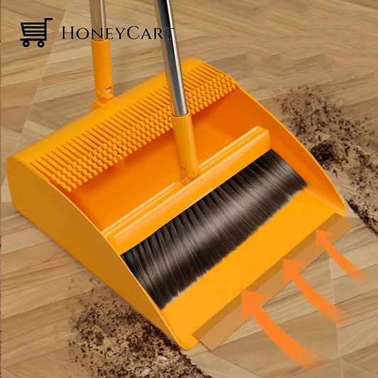 Magnetic Self-Cleaning Foldable Broom Brooms