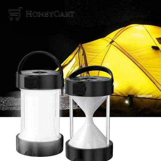 Magnetic Solar Powered Emergency Camping Light Lighting