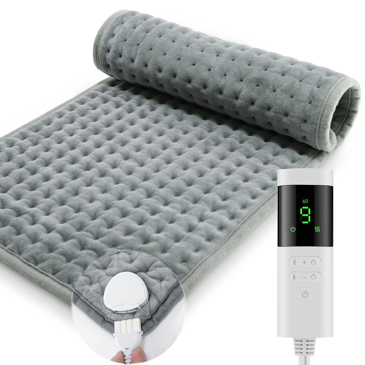 Extra Large Electric Heating Pad for Back, Ultra Soft Heat Pad for Home Comfort