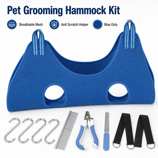 Pet Grooming Hammock for Dogs & Cat