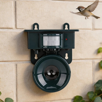 Solar Ultrasonic Animal Birds Repeller | Motion Sensor Bird Deterrent for Crows
