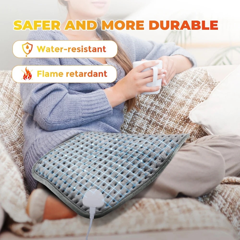 Extra Large Electric Heating Pad for Back, Ultra Soft Heat Pad for Home Comfort