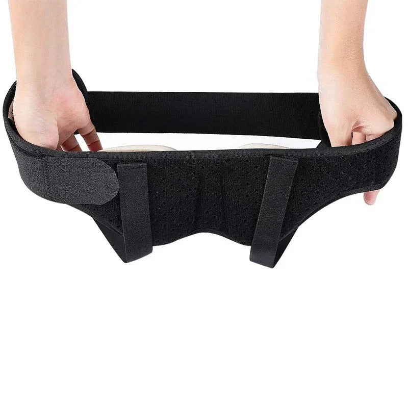 Best Men’s Inflatable Inguinal Hernia Belt – Adjustable Groin Support with 2 Removable Compression Pads for Targeted Pain Relief
