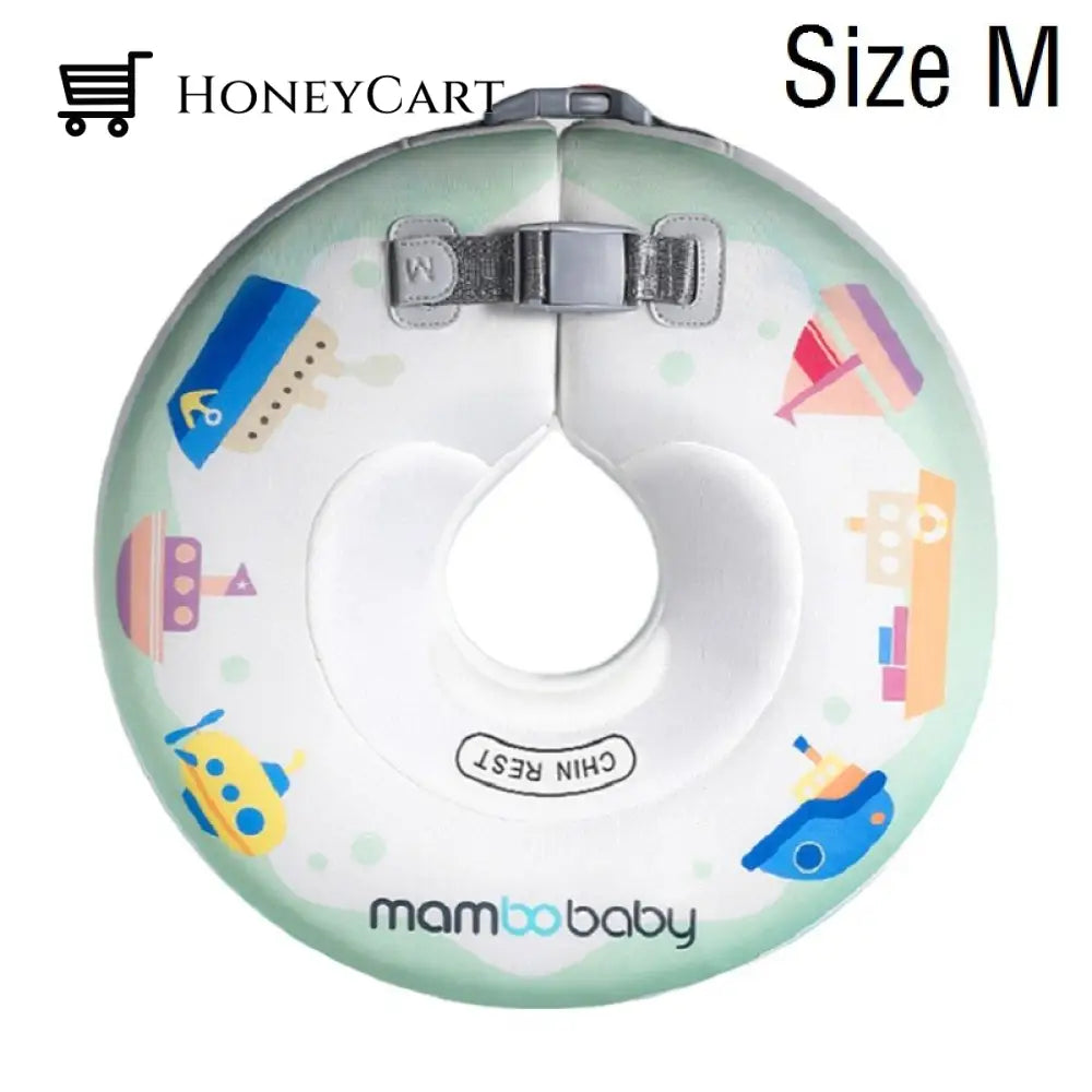 Mambo None Inflatable Safety Baby Swimming Float Ring 3D Cover Steamship M Child Aids