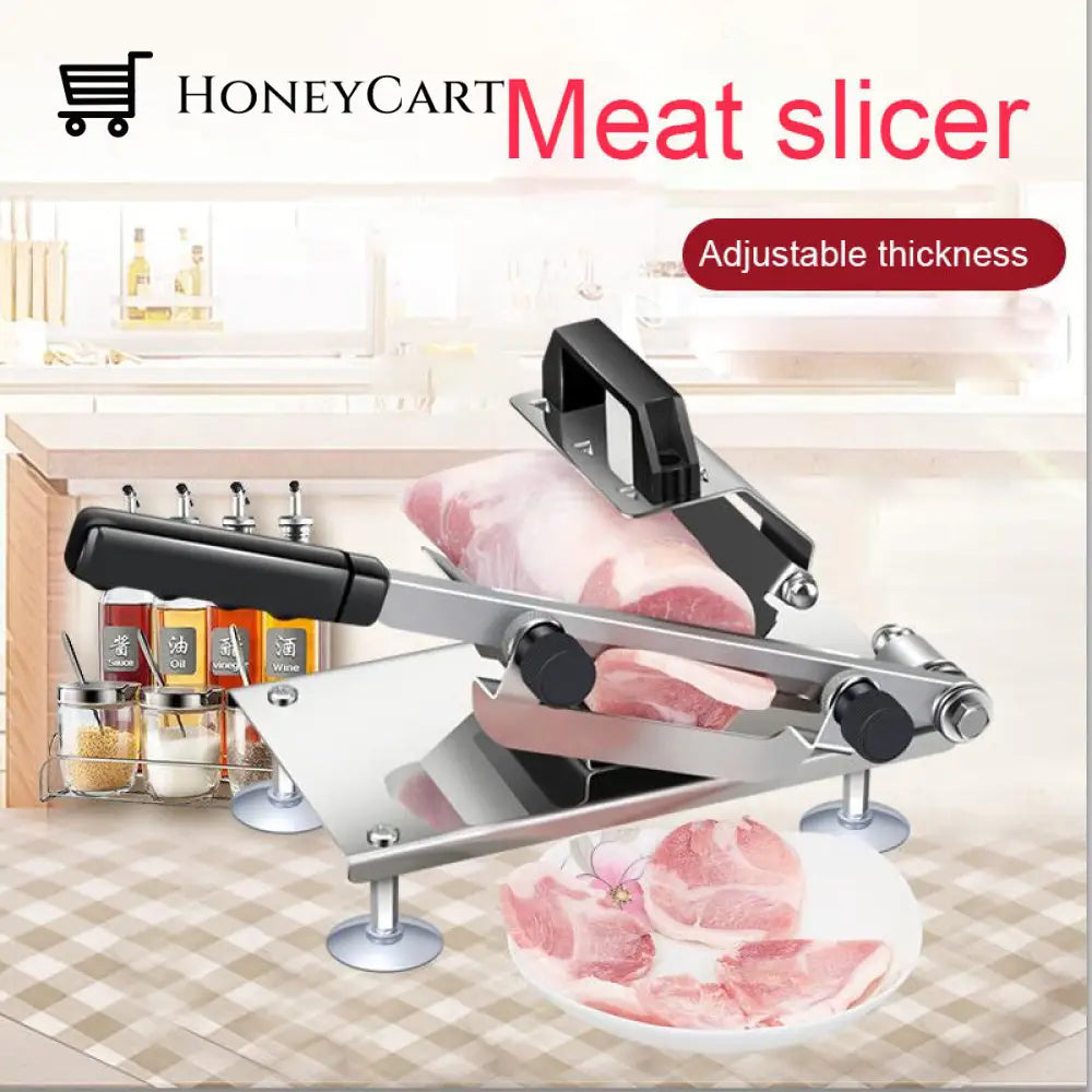 Manual Stainless Steel Meat Slicer Metal