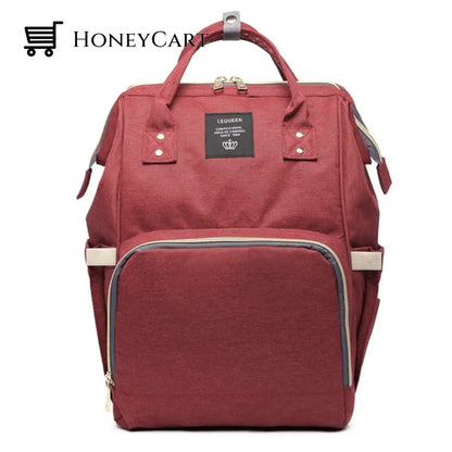 Maternity Nappy Bag Red