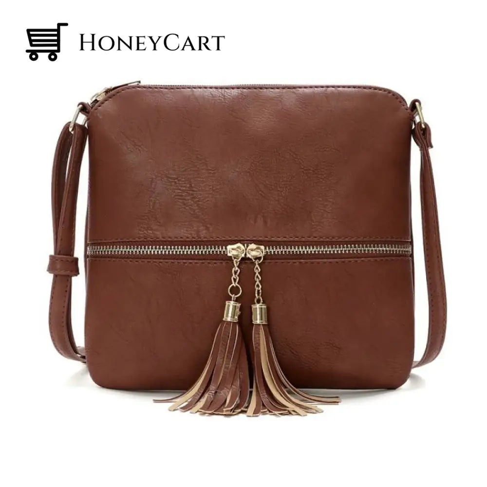 Medium Crossbody Bag With Tassel