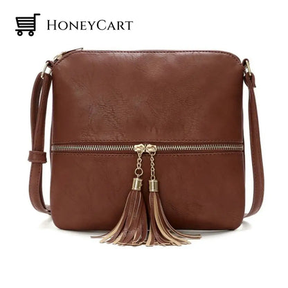 Medium Crossbody Bag With Tassel