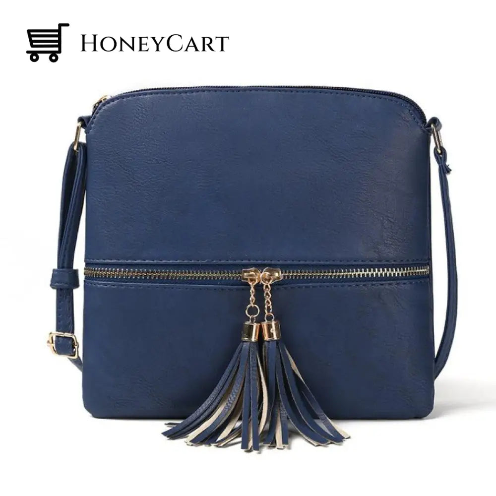 Medium Crossbody Bag With Tassel