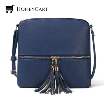 Medium Crossbody Bag With Tassel