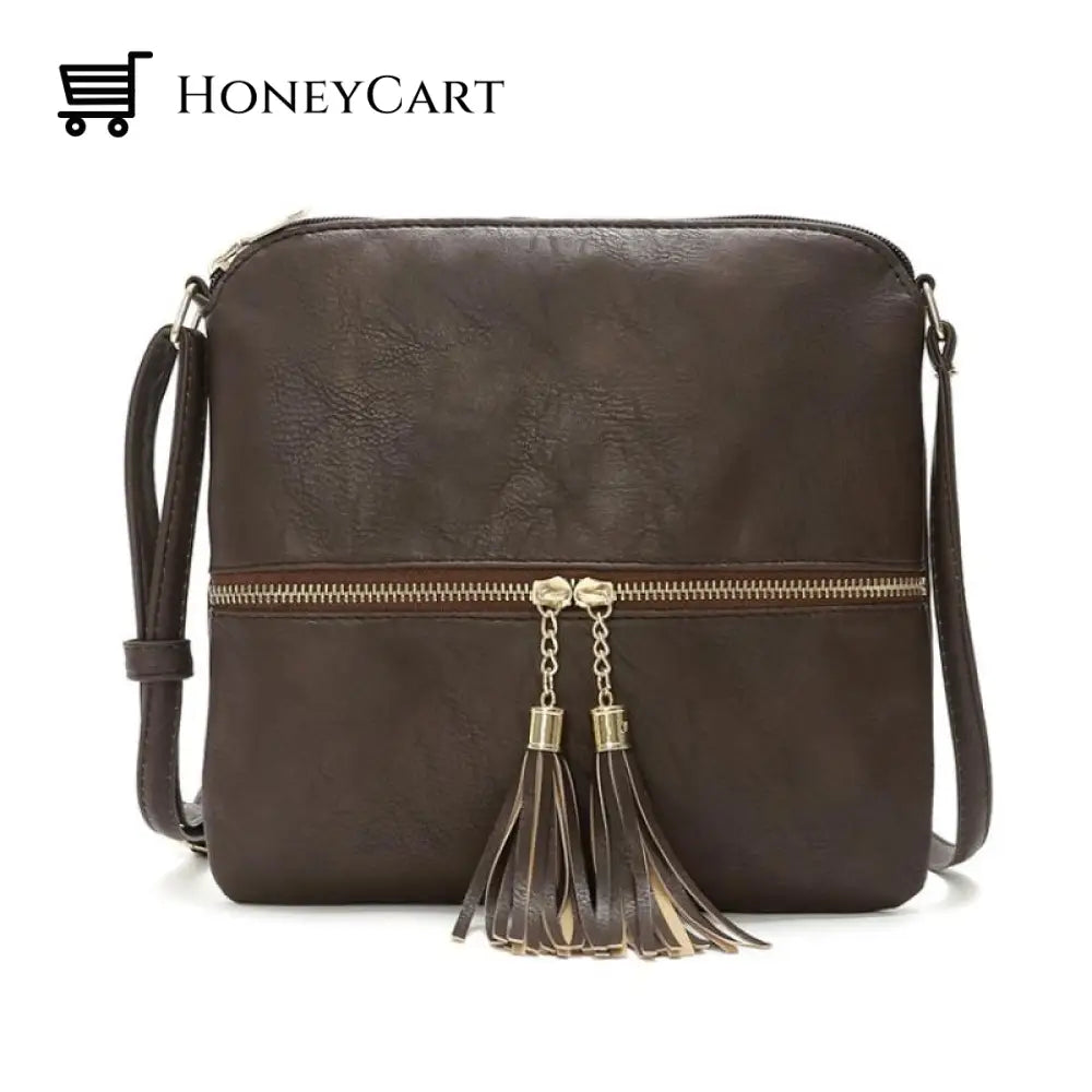 Medium Crossbody Bag With Tassel