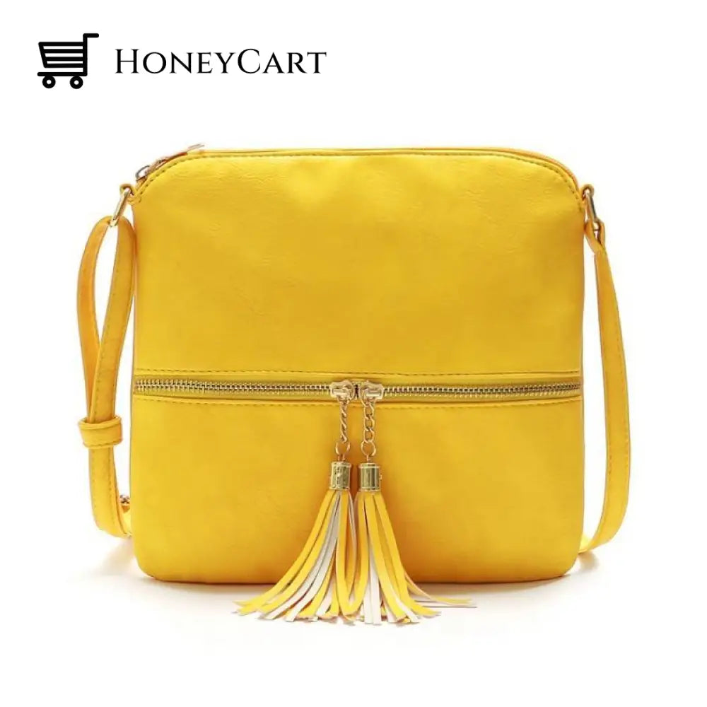 Medium Crossbody Bag With Tassel