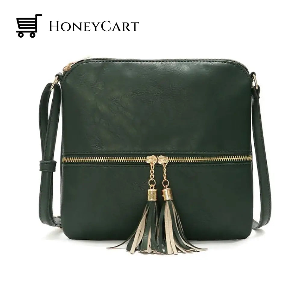 Medium Crossbody Bag With Tassel