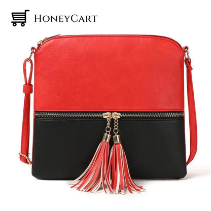 Medium Crossbody Bag With Tassel