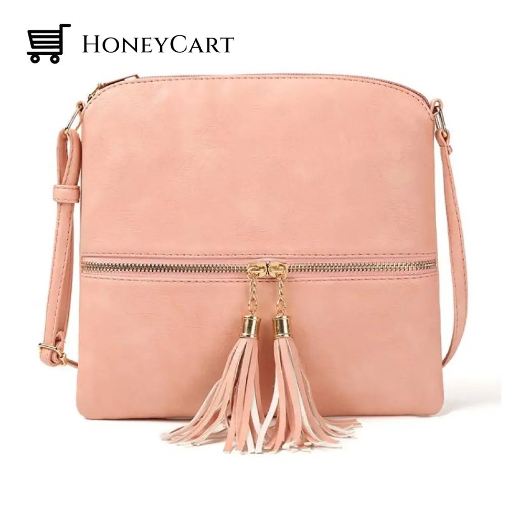 Medium Crossbody Bag With Tassel