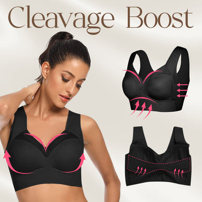 MellyCharm ZenChic Bra – Seamless Sexy Push Up Wireless Bra