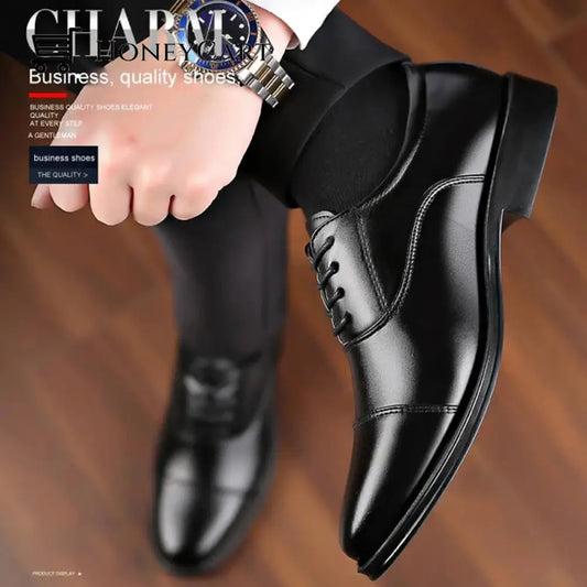 Men\S Gentlemen Business Formal Leather Shoes Hot Products