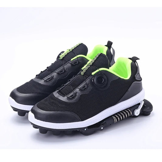 Men’s Mechanical Assisted Shock-Absorbing Running Shoes – Stylish Breathable Trainers & Casual Loafers for a Fashion-Forward Look