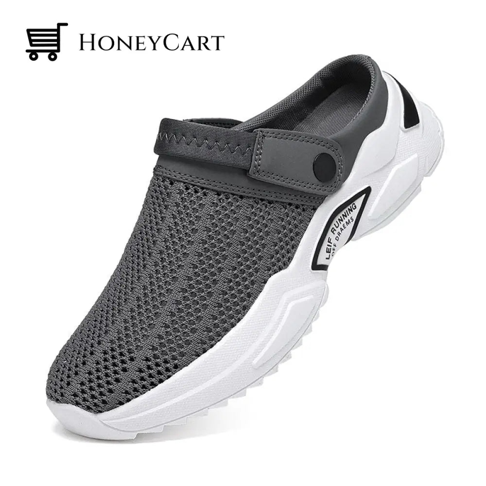 Mens Orthopedic Hollow-Out Summer Sandals