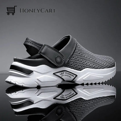 Mens Orthopedic Hollow-Out Summer Sandals