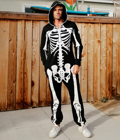 Men's Skeleton Costume