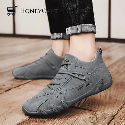 Mens Walking Running Shoe Orthopedic Sneaker Fur Lined Shoes