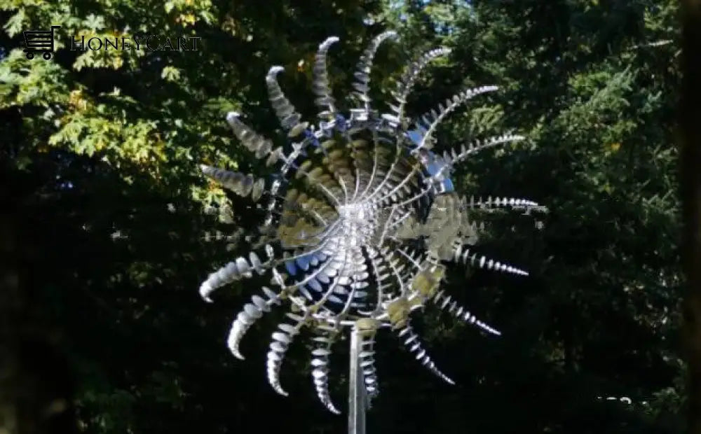 Metal Outdoor Windmill Plastic