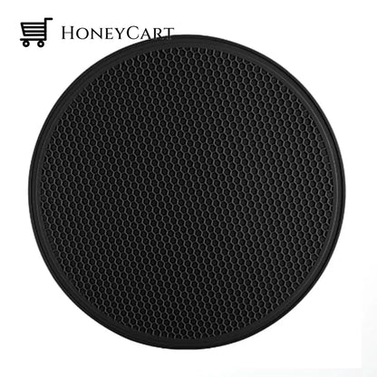 Microwave Mat Silicone Cover Pad Black